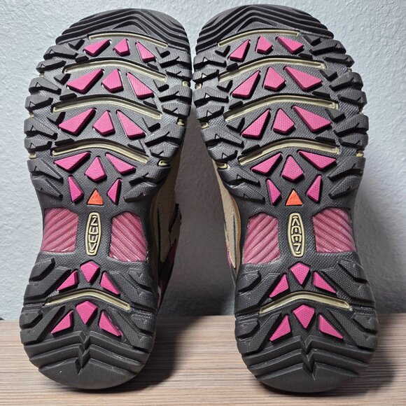 KEEN Targhee III Waterproof Low-top Hiking Shoes – Brown/Pink: Size – 7 Women’s - Picture 7 of 8